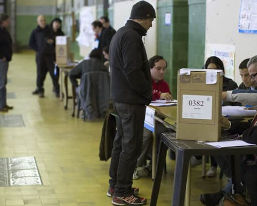 Unos 30,5 millones de argentinos estaban habilitados para votar en las primarias. Foto: EFE