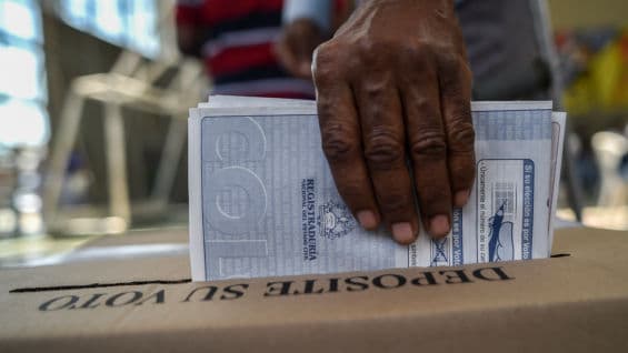 El domingo 27 de mayo los colombianos irán a las urnas. Foto: AFP