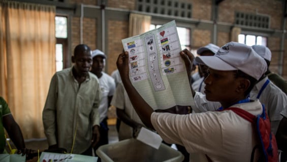 Al igual que los jefes de Estado de la AEC, mediadores de Naciones Unidas y la Unión Africana también habían pedido el aplazamiento de los comicios. Foto: AFP