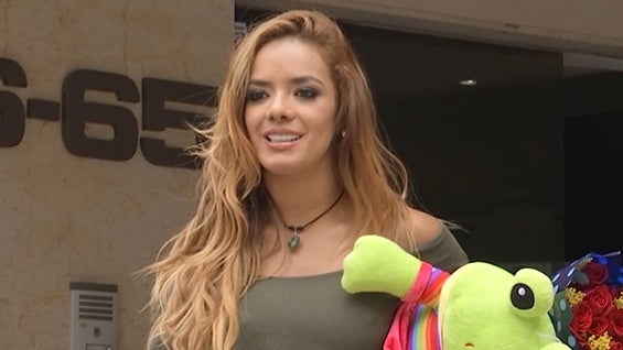 La modelo colombiana Elianis Garrido. Foto Noticias RCN