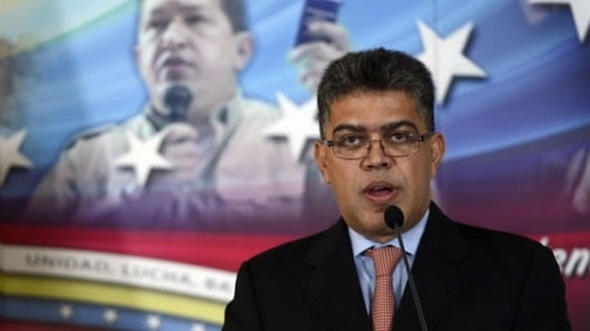 Elías Jaua durante su intervención en la Asamblea de la ONU / EFE