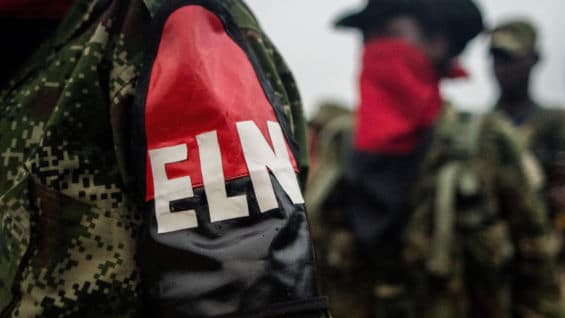 Guerrilleros del ELN. Foto: AFP