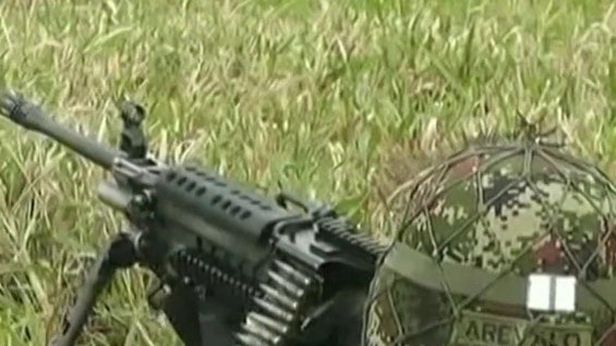 El cuerpo del soldado fue encontrado sin caso ni arma. Foto: Noticias RCN