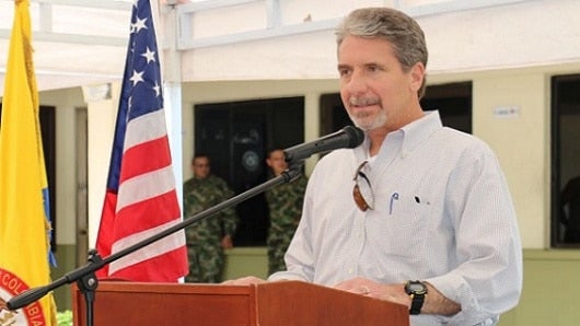 Foto: Kevin Whitaker, embajador de Estados Unidos en Colombia