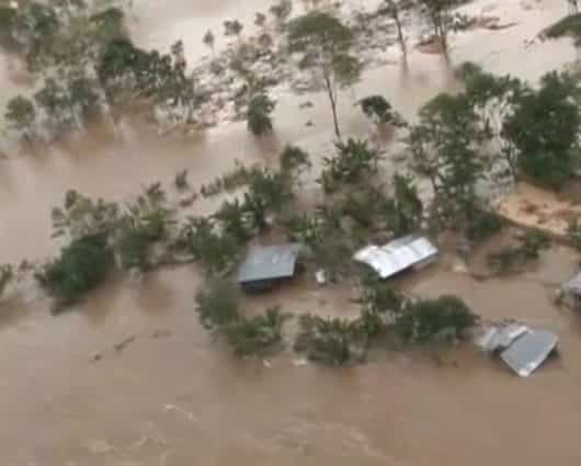 La creciente afectó a más de 7 mil familias.