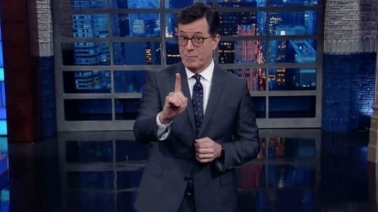 Stephen Colbert, actor, guionista, cómico y presentador de televisión estadounidense. Foto: @colbertlateshow (Instagram).