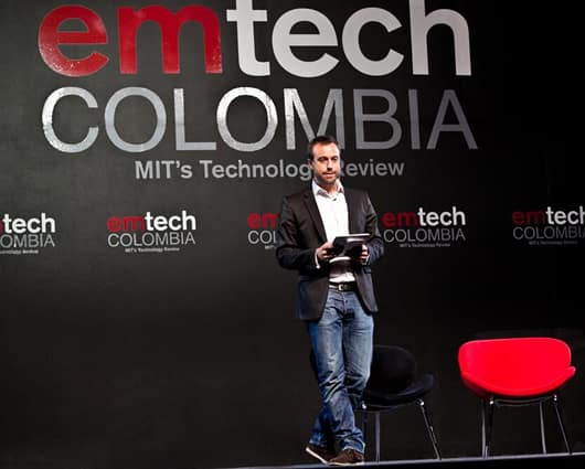 El director de la revista MIT Technology Review en español, Pedro Moneo. Foto: oficial