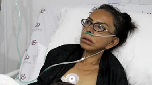 Enilce López, conocida como La Gata.