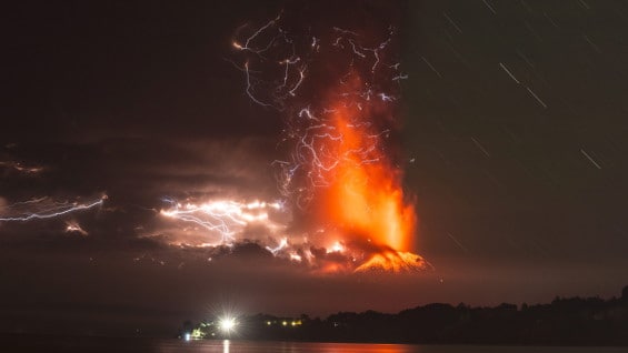 La presidenta Michelle Bachelet decretó el estado de excepción por catástrofe. Foto: EFE.