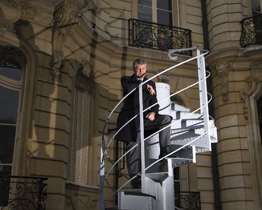 Las escaleras eran propiedad de un coleccionista suizo. Foto: AFP