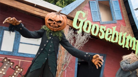 Escenario creado para la premiere de la película. Foto: AFP