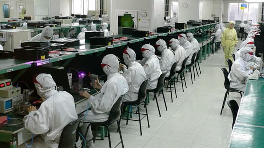 EL informe alerta sobre el estado del 28 por ciento de los trabajadores de las fábricas de productos electrónicos de Malasia.