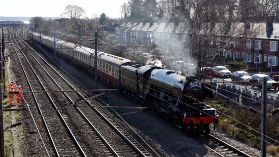 "Flying Scotsman". Foto: AFP