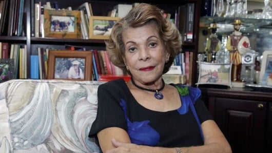 La escritora panameña Rosa María Britton. Foto: cortesía diario La Prensa de Panamá.