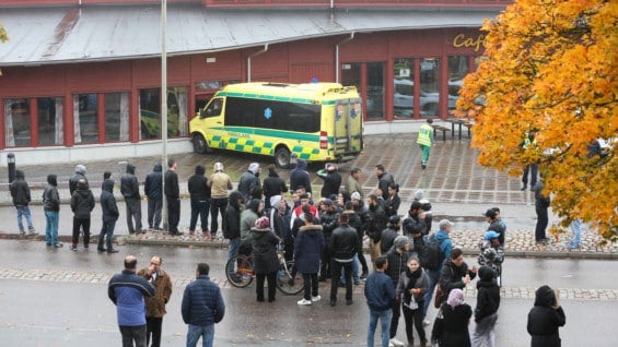 Escuela en Trollhattan, suroeste del país. Foto: AFP