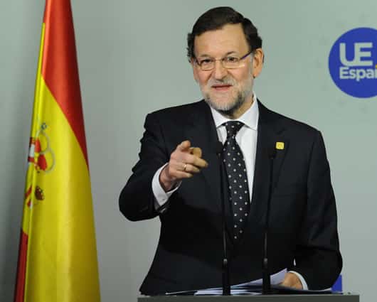 Mariano Rajoy, presidente del gobierno español. AFP