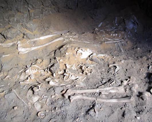 El cementerio de Amara West. Foto: archivo The British Museum