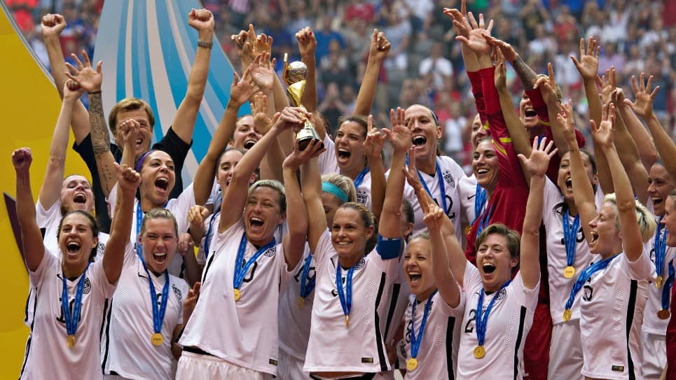 Estados Unidos, campeona Copa del MUndo Canadá-2015. Foto AFP