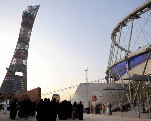 En Catar las temperaturas pueden alcanzar hasta 50ºC en verano. Foto: AFP