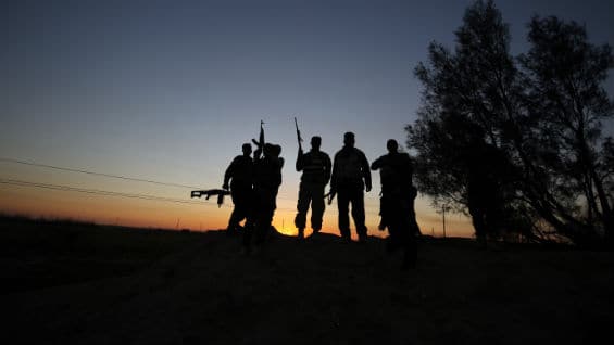 Las ejecuciones tuvieron lugar ayer en el cuartel de Al Talaya, situado el sur de Al Raqa. Foto Agencia AFP