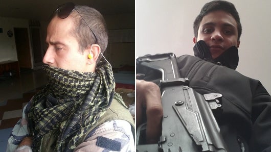 Gabriel Valles y Lorent Gómez Saleh, opositores venezolanos. Foto: Noticias RCN.