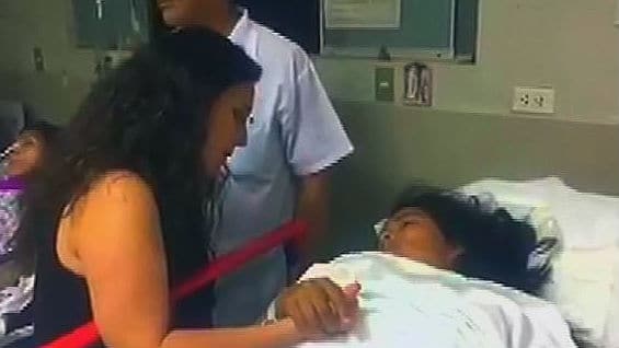 Evangelina permanece estable en el hospital público María Auxiliadora. Foto: NoticiasRCN.com