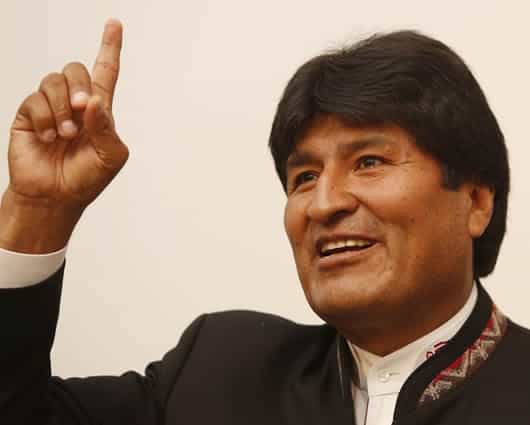 El presidente de Bolivia, Evo Morales. Foto: AFP