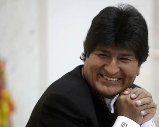 El presidente de Bolivia, Evo Morales. Foto: AFP