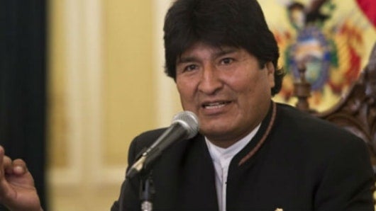 Evo Morales, presidente de Bolivia. Foto: AFP