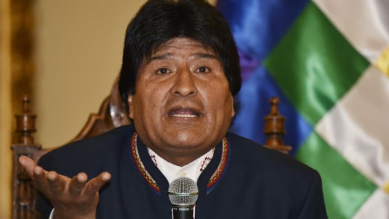 Evo Morales había dicho que si el niño existía, quería conocerlo. Foto: AFP.
