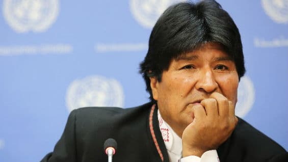 Evo Morales, presidente de Bolivia. Foto Archivo AFP