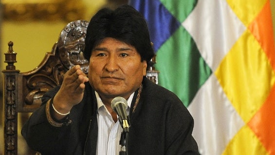 El tercer mandato del Presidente Evo Morales irá hasta el 2020. Foto AFP