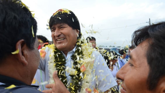 Evo Morales. Foto: AFP
