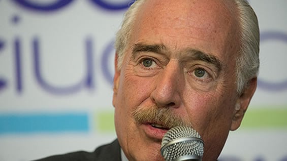 "He sido testigo de primera mano de la situación en Venezuela", señaló Pastrana. AFP