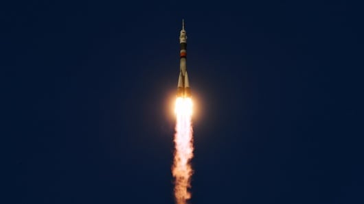 Expedición espacial rusa. Foto: AFP