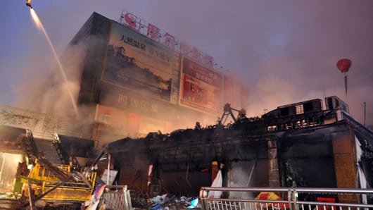 Los accidentes industriales ocurren con frecuencia en China. Foto: AFP.