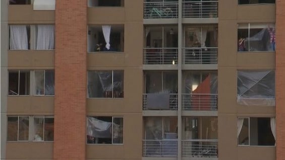 Algunos aseguran haber escuchado "una discusión con gritos de auxilio", previo a la explosión. Foto: NoticiasRCN