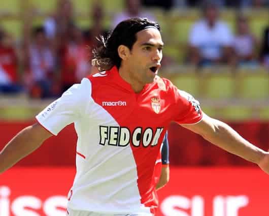Radamel Falcao, futbolista colombiano. Foto: AFP