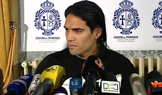 Falcao García, jugador colombiano.