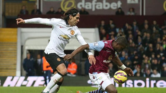 El delantero colombiano ha anotado dos goles con los 'diablos rojos'. Foto. EFE