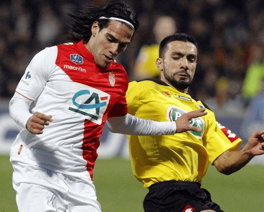 Radamel Falcao, delantero colombiano. Foto: AFP