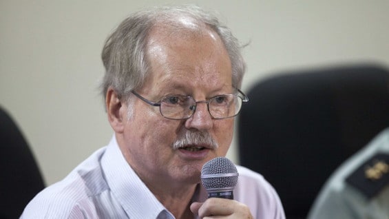Wilfried Strauch, asesor científico del Instituto Nicaragüense de Estudios Territoriales (Ineter). Foto: EFE.