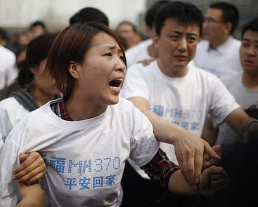 De las 239 personas que viajaban en el avión siniestrado, 153 eran ciudadanos chinos. Foto: AFP