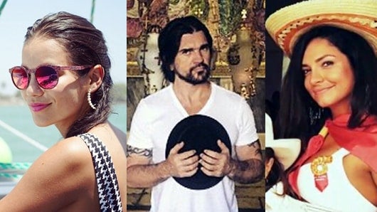 Santa Marta, Neiva, Ibagué e Israel fueron algunos de los lugares escogidos por estas celebridades para vacacionar. Foto: Montaje Noticias RCN.