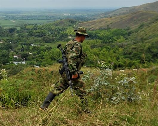 Las Farc atacaron con explosivos los municipio de Cumbal e Iles. Foto: AFP.