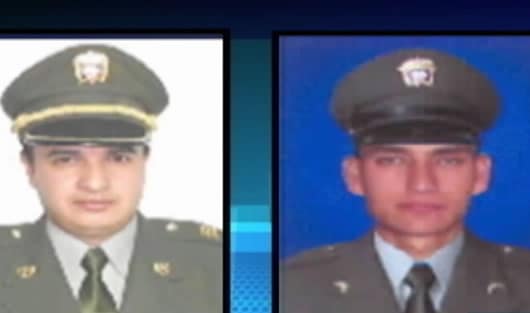 Las Farc justificaron el secuestro y asesinato de los dos policías que se encontraban en zona rural de Tumaco. Foto: NoticiasRCN.com