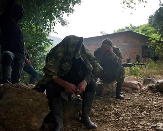 Advierten creación de Farcrim en eventual etapa de posconflicto. Foto: AFP