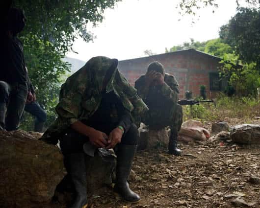 Las Farc ofreció liberar al estadounidense como "gesto" en conversaciones. Foto: AFP