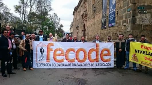 Fecode pide que sea el presidente Juan Manuel Santos quien asuma las riendas de la negociación. Foto oficial.