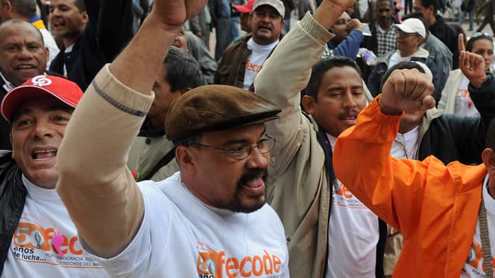 La ministra de Educación, María Fernanda Campo, expresó su extrañeza con la decisión de Fecode de iniciar la huelga. Foto: AFP.